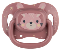 CANPOL BABIES Cute Animals 18+ mėn, rausvas čiulptukas, 1 vnt.