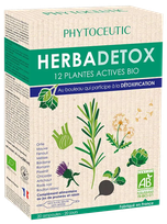 PHYTOCEUTIC Herbadetox 12 augalų ampulės, 20 vnt.