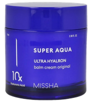 MISSHA Super Aqua Ultra Hyalron, intensyviain drėkinantis kremas-balzamas, 70 ml