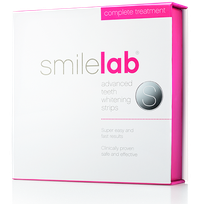 SMILELAB 14 Day Program jautriems dantims skirtos dantų balinimo juostelės, 14 vnt.