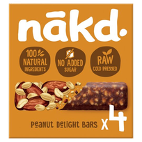 NAKD Peanut Delight 35g batonėlis, 4 vnt.