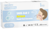 SEJOY  SARS-CoV-2 Antigen (iš nosies) testas, 1 vnt.