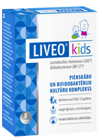 LIVEO  Kids paketėliai, 8 vnt.