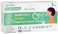 SEJOY  SARS-CoV-2 Antigen (iš seilių) testas, 1 vnt.