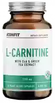 ICONFIT L-Carnitine with ClA & Green Tea Extract 1200 mg kapsulės, 90 vnt.