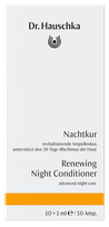 DR.HAUSCHKA Renewing Night kondicionierius ampulėse, 10 vnt.