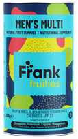 FRANK FRUITIES Men's MULTI vyrams guminukai, 80 vnt.
