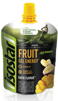 ISOSTAR Actifood egzotinių vaisių skonio gelis, 90 g