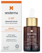 SESDERMA C-Vit Liposomal, švytėjimo suteikiantis, sausai odai serumas, 30 ml
