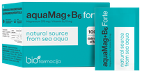 BIOFARMACIJA AquaMag +B6 Forte milteliai, 28 vnt.