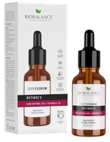 BIOBALANCE Retinol + Vitamin E Super serumas, 30 ml