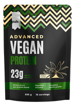 PULS NUTRITION Vegan vanilės milteliai, 500 g