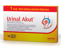 URINAL Urinal Akut tabletės, 10 vnt.