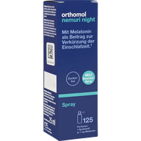 ORTHOMOL Nemuri Night Spray 125 doses purškalas, 25 ml