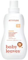 ATTITUDE Pear Nectar vaikų drabužiams skalbti skalbimo skystis, 1050 ml