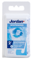 JORDAN Whitening elektrinių dantų šepetėlių galvutės, 2 vnt.