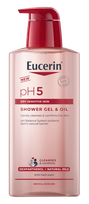 EUCERIN pH5 dušo gelis ir aliejus, 400 ml
