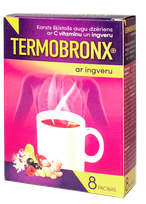 TERMOBRONX TERMOBRONX su imbieru karšti gėrimai, 8 vnt.