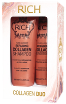 RICH Repairing Collagen (250+250 ml) plaukų priežiūros rinkinys, 1 vnt.