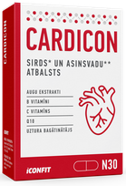 ICONFIT Blister Cardicon kapsulės, 30 vnt.