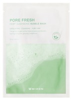 MIZON Pore Fresh Deep Cleansing Bubble veido kaukė, 25 g