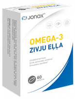 JONAX OMEGA-3 kapsulės, 60 vnt.