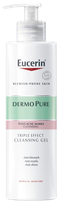 EUCERIN Dermo Pure trigubo poveikio valomasis gelis, 400 ml