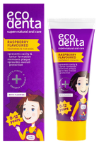 ECODENTA Kakė Makė aviečių skonio dantų pasta, 75 ml