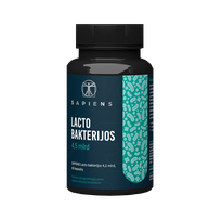 SAPIENS Lacto Bakterijos kapsulės, 60 vnt.
