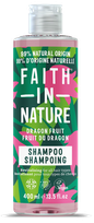 FAITH IN NATURE egzotiško kvapo, visų tipų plaukams, šampūnas, 400 ml