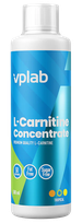 VPLAB L-Carnitine tropinių vaisių skonio susikoncentruoti, 500 ml
