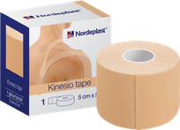 NORDEPLAST   5cmx5m, kūno spalvos, N1 kineziologinė juosta, 1 vnt.