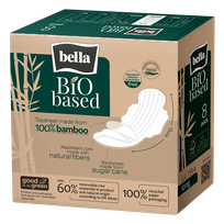 BELLA Bio Based Long higieniniai paketai, 8 vnt.