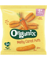 ORGANIX bio su morkomis, 6M lazdelės, 20 g