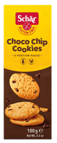 SCHAR Choco Chip be glitimo sausainiai, 100 g