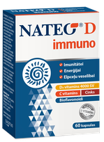 NATEO D immuno SV4000 kapsulės, 60 vnt.