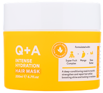 Q+A Intense Hydration plaukų kaukė, 200 ml