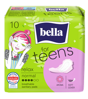 BELLA Teens Ultra Relax higieniniai paketai, 10 vnt.