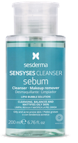 SESDERMA Sensyses Sebum, riebios, spuoguotos odos valymui prausiklis, 200 ml