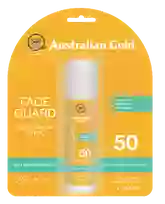 AUSTRALIAN GOLD SPF 50 apsauginis veido  pieštukas, 14 g