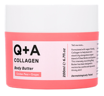 Q+A Collagen kūno sviestas, 200 ml