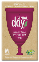 GENIAL DAY Tpe M menstruacinė taurelė, 1 vnt.