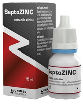 SEPTOZINC  skirti raminti sudirgusias akis, akių lašai, 10 ml