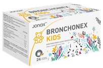 JONAX Bronchonex Kids arbatos maišeliai, 24 vnt.