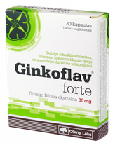 OLIMP LABS Ginkoflav Forte kapsulės, 30 vnt.