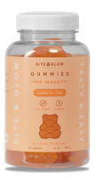 BITE & GLOW imuninei sistemai stiprinti guminukai-meškiukai, 60 vnt.