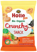 HOLLE  su obuoliais ir cinamonu, ekologiški užkandis, 25 g