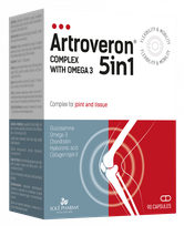 ARTROVERON 5in1 kapsulės, 90 vnt.