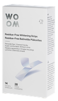 WOOM Residue-Free Whitening balinančios juostelės, 28 vnt.