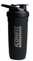 ICONFIT Reforce Stainless Steel 900ml Black plaktuvas, 1 vnt.